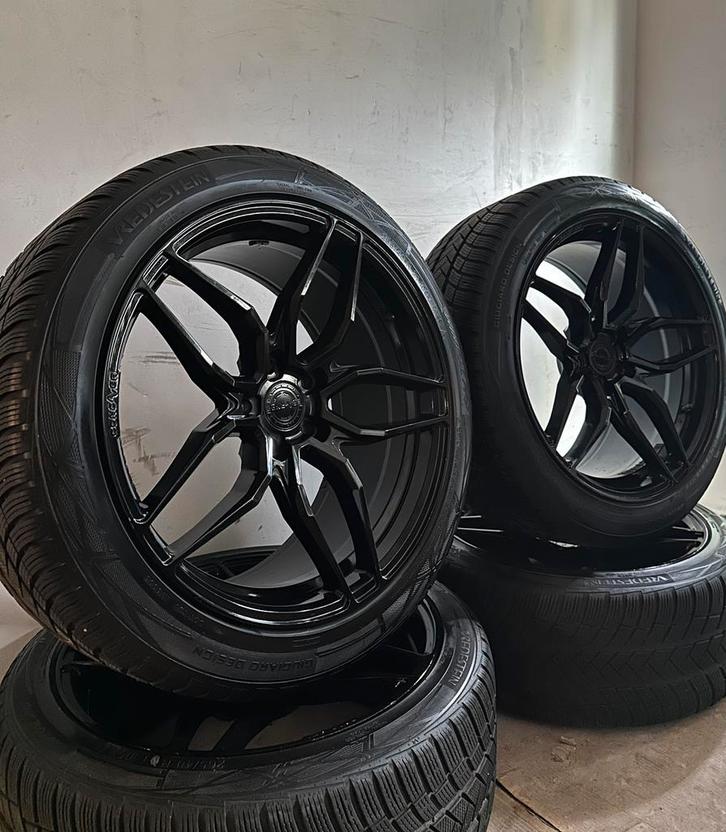 21 Inch ConCaver CVR3 Breedset velgen met ZGAN Winterbanden, Auto-onderdelen, Banden en Velgen, Banden en Velgen, Winterbanden