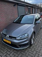Volkswagen Golf 1.4 TSI 90KW DSG 2015 Grijs, Auto's, Zwart, 4 cilinders, Leder en Stof, 122 pk