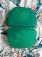 Tupperware broodtrommel, Ophalen of Verzenden, Zo goed als nieuw, Groen, Bus of Trommel