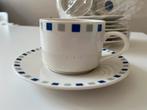 Van Well servies set - 4 kop en schotel en bordjes, Ophalen of Verzenden, Nieuw, Overige stijlen, Compleet servies