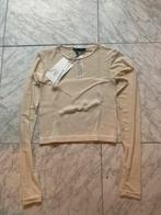 Zara gloednieuwe met kaartjes crème wit top met kant details, Verzenden, Nieuw, Lange mouw, Maat 36 (S)