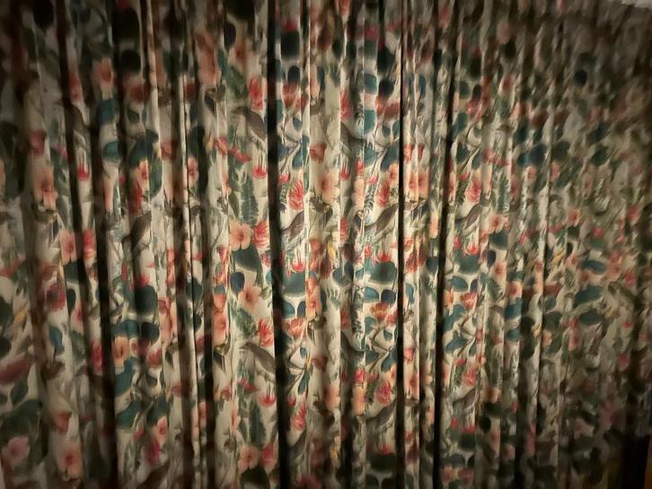 Leenbakker Jade Verduisterende Gordijnen (2-delig), Huis en Inrichting, Stoffering | Gordijnen en Lamellen, Zo goed als nieuw