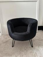 Kattenmand, kattenstoel, hondenmand zwart velvet, Ophalen, Gebruikt