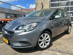 Opel Corsa 1.4 66KW/90PK 5D 2017 Grijs, Auto's, Opel, Voorwielaandrijving, 4 cilinders, Origineel Nederlands, Bedrijf