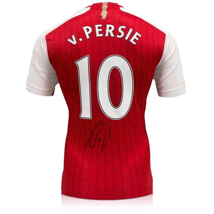 Van Persie gesigneerd Arsenal 2023voetbalshirt, Verzamelen, Sportartikelen en Voetbal, Nieuw, Shirt, Buitenlandse clubs, Ophalen of Verzenden