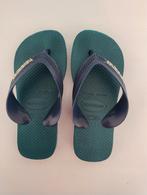 Havaianas teenslippers maat 27-28 (EUR 29/30) blauw groen, Kinderen en Baby's, Gebruikt, Ophalen of Verzenden, Zwemschoenen