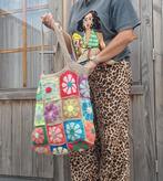 Hippe grote gehaakte granny square tas, Ophalen of Verzenden, Nieuw