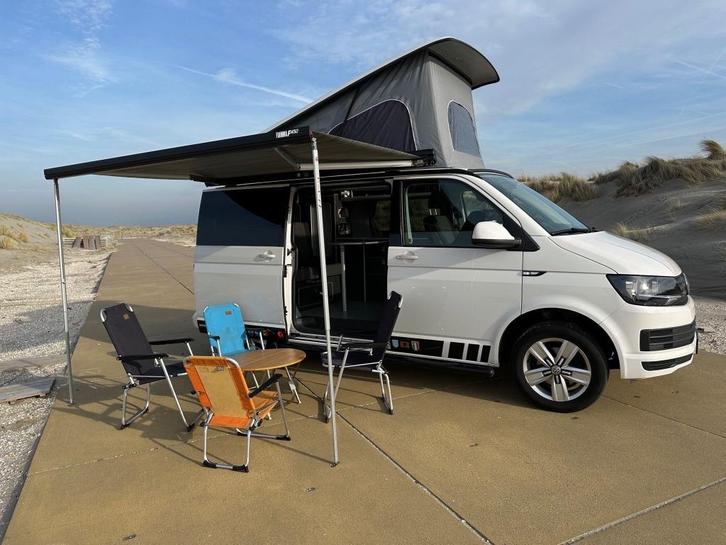 VW T6 (2016) California-look Camper, Auto's, Volkswagen, Particulier, Transporter, Airbags, Airconditioning, Bluetooth, Cruise Control