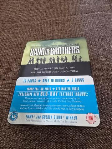 Band of Brothers bluray steelbook compleet. beschikbaar voor biedingen