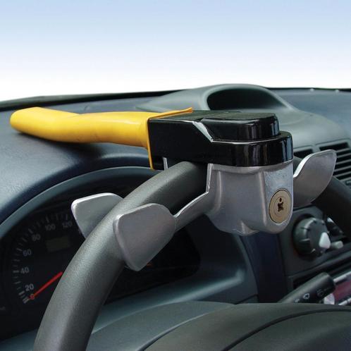 Stuurslot stoplock auto camper boot bus - 2 sleutels, Auto diversen, Auto-accessoires, Nieuw, Ophalen of Verzenden