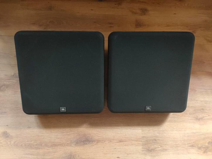 2x JBL 8340A Cinema Luidsprekers - Professionele Kwaliteit, Audio, Tv en Foto, Luidsprekers, Gebruikt, Front, Rear of Stereo speakers