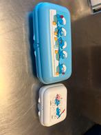 Smurfen bakjes tuppeware, Ophalen of Verzenden, Zo goed als nieuw, Bak of Kom