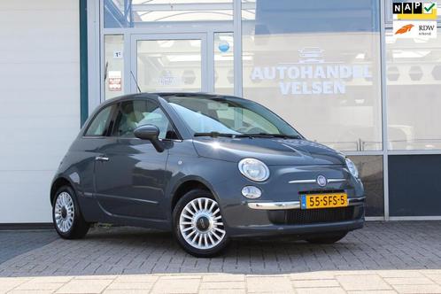Fiat 500 1.2 Lounge|Automaat|Glasdak|, Auto's, Fiat, Bedrijf, Te koop, ABS, Airbags, Airconditioning, Bluetooth, Centrale vergrendeling