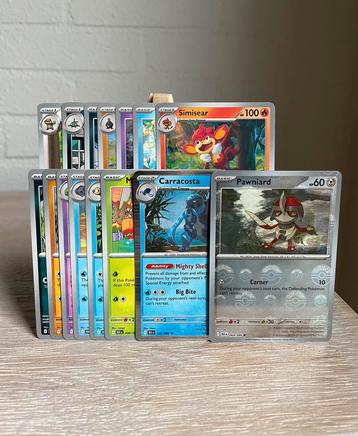 15 Pokémon kaarten White Flare/Black Bolt bulk beschikbaar voor biedingen