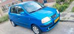 Hyundai Atos 1.1 AUT 2004 Blauw, Auto's, Hyundai, 15 km/l, 4 cilinders, Origineel Nederlands, Atos