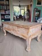 Houten salontafel, Antiek en Kunst, Antiek | Meubels | Tafels, Ophalen