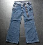GSUS jeans dames spijkerbroek blauw maat 30 lage taille, Gedragen, Gsus, Blauw, W30 - W32 (confectie 38/40)