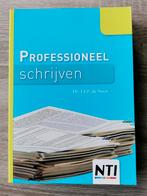 Professioneel schrijven - NTI, Ophalen of Verzenden, Zo goed als nieuw