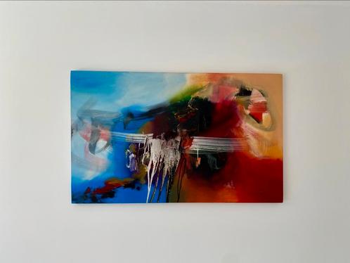 William Malucu 130 x 80 cm, Antiek en Kunst, Kunst | Schilderijen | Abstract, Ophalen