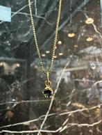 Prachtige 14k gouden ketting met saffier, Ophalen of Verzenden, Nieuw, Goud