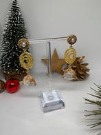 Handgemaakte oorbellen met zirkonia en kristal, Sieraden, Tassen en Uiterlijk, Oorbellen, Overige materialen, Hangers, Overige kleuren