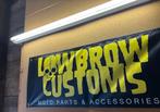 Banner lowbrow, custom chopper, Ophalen of Verzenden, Nieuw