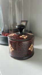 Oud rond sieradendoosje, Ophalen of Verzenden