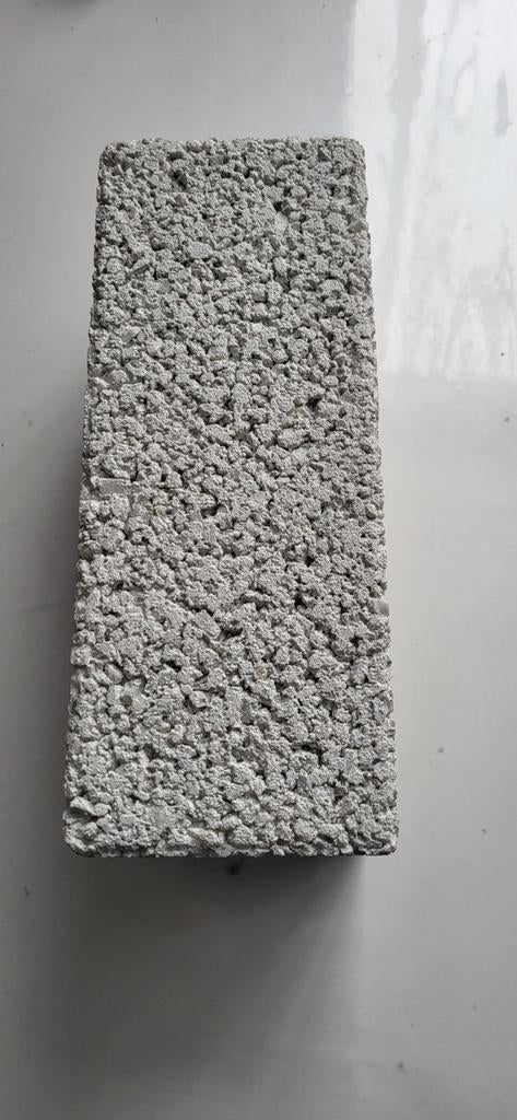 Betonsteen wit MBI steenmeester, Ophalen of Verzenden, Nieuw, Rechthoekig, 125 cm of meer