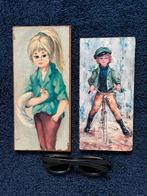 2 vintage / retro prenten, Ophalen, Huis en Inrichting