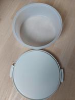 Tupperware Taartdoos 30 cm ZGAN., Huis en Inrichting, Keuken | Tupperware, Ophalen of Verzenden, Zo goed als nieuw, Wit, Bus of Trommel