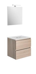 Nieuwe Wasbak & Spiegel Karwei (zonder meubel), Ophalen, Nieuw