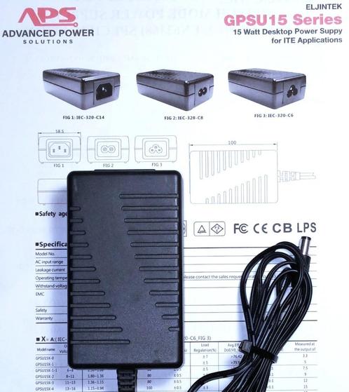 ElJintek IP Touch Alcatel GPSU15B-8 48V 0.15A 42.5V Adapter, Telecommunicatie, Datacommunicatie en VoIP, Zo goed als nieuw, Toebehoren