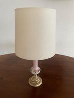 Vintage tafellamp, Huis en Inrichting, Lampen | Tafellampen, Minder dan 50 cm, Ophalen of Verzenden, Zo goed als nieuw, Stof