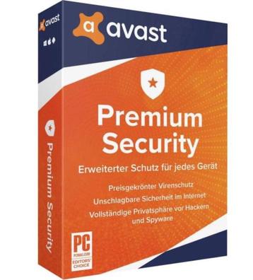 Avast Premium Security 2024 | tot 2 jaar | tot 10 apparaten