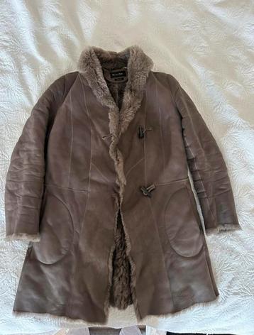 Massimo dutti lammy lambs lam jas grijs winter warm beschikbaar voor biedingen