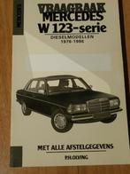 Vraagbaak Mercedes 200D - 300 TD Turbo W123 diesel 1976-86, Auto diversen, Ophalen of Verzenden