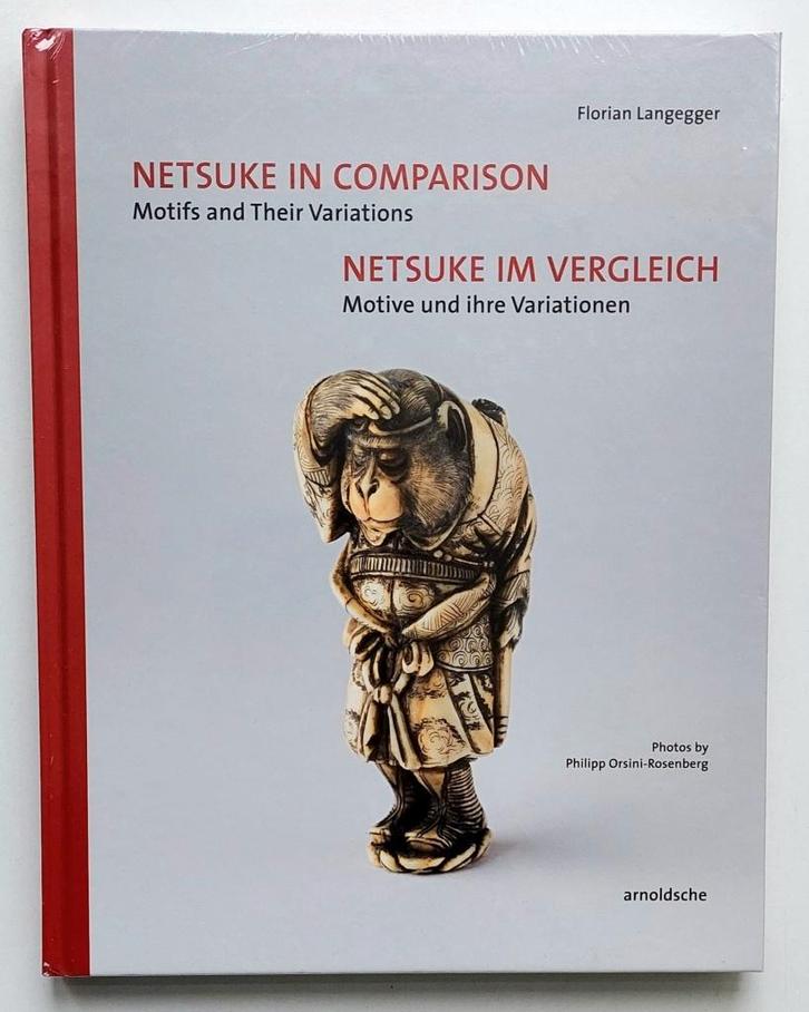 Boek Netsuke in Comparison Florian Langegger Inro Ojime, Antiek en Kunst, Kunst | Niet-Westerse kunst, Ophalen of Verzenden