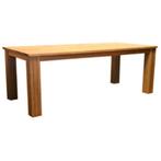 NIEUWE NATUUR TEAKHOUTEN EETTAFEL - EETKAMERTAFEL Flamant, Huis en Inrichting, Ophalen, Gielen, Nieuw, Info@houseofcoco.nl