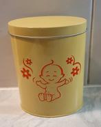 Zwitsal, blik, babykamer, 14,5 cm hoog,, Verzamelen, Ophalen of Verzenden, Zo goed als nieuw, Overige