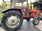 Massy Ferguson met voorlader 590, Ophalen, Fruitteelt, Voertechniek