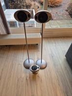 KEF HTS2001 Satelliet Speakers met Staanders, Ophalen of Verzenden, 120 watt of meer, Front, Rear of Stereo speakers, Overige merken