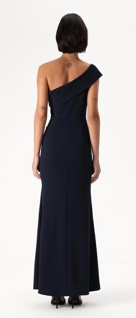 Gala jurk, donkerblauw, Kleding | Dames, Gelegenheidskleding, Zo goed als nieuw, Galajurk, Blauw, Ophalen of Verzenden