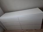 Ikea malm ladekast wit, Ophalen, Gebruikt, 5 laden of meer, 150 tot 200 cm