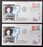 First Day of Issue 20 april 1982, nr.: 03798 & 03799, Postzegels en Munten, Ophalen of Verzenden, Briefkaart