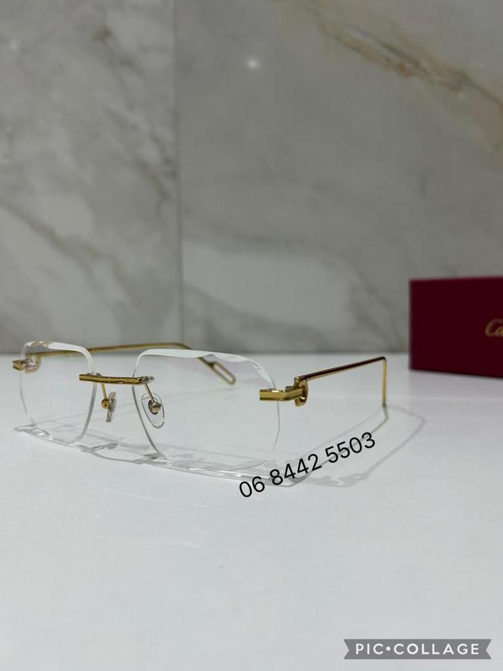Cartier bril transparant anti blue filter | 06 84425503, Sieraden, Tassen en Uiterlijk, Zonnebrillen en Brillen | Heren, Zo goed als nieuw