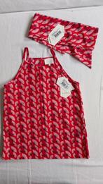 Ai&Ko- Aiko -hempje -t-shirt met sjaal 128, Meisje, Nieuw, Ophalen of Verzenden, Ai&Ko