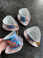 Ada Breedveld espresso kop en schotels 4 x nieuw, Keramiek, Nieuw, Ophalen of Verzenden, Overige stijlen