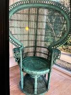 Pauwstoel, Huis en Inrichting, Stoelen, Gebruikt, Overige kleuren, Boho, Riet of Rotan