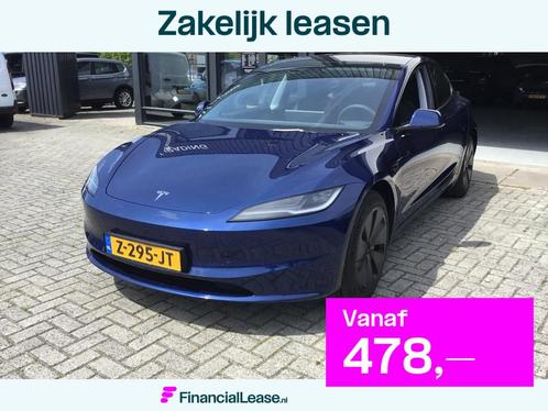 Tesla Model 3 RWD 60 kWh, Auto's, Tesla, Bedrijf, Lease, Financial lease, Model 3, ABS, Airbags, Dodehoekdetectie, Elektrische buitenspiegels