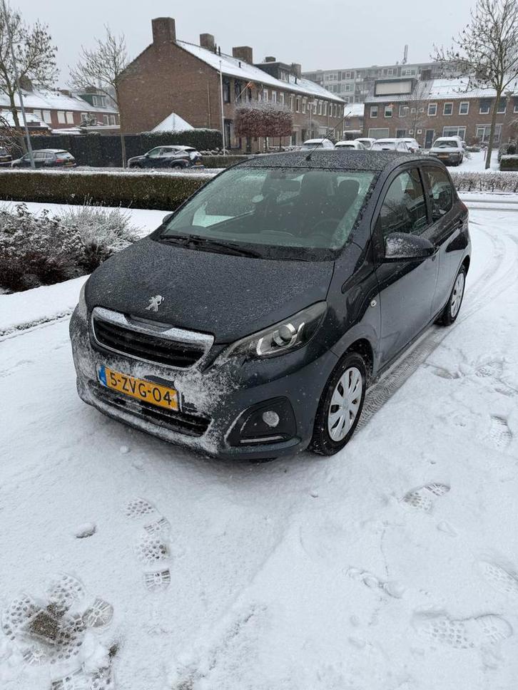 Peugeot 108 1.0 12V E-vti 51KW 5DR 2015 Grijs, Auto's, Peugeot, Airconditioning, Elektrische ramen, Radio, USB, Benzine, A, Hatchback
